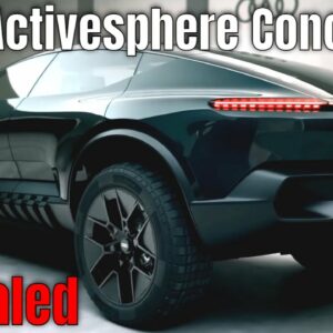 All electric Audi activesphere concept Revealed