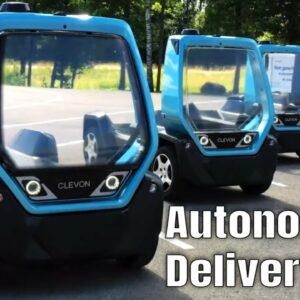 Clevon 1 Autonomous Robot Delivery Carrier