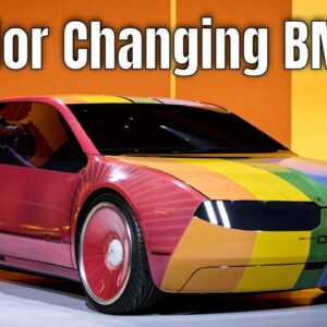 Color Changing BMW i Vision Dee Featuring E Ink