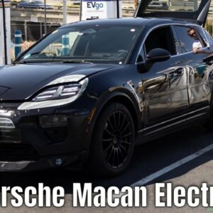 Development of Porsche Macan electric