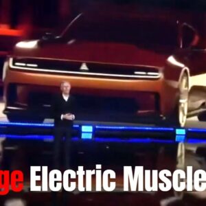 Dodge Daytona Concept Electric Muscle Car CES 2023