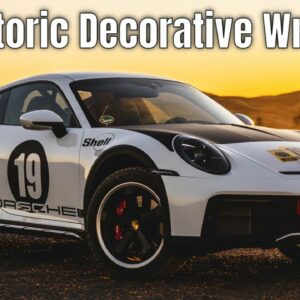 Historic Decorative Wraps for the Porsche 911 Dakar