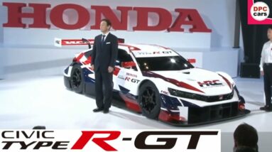 New Honda Civic Type R GT Concept Unveiled as Preview of Upcoming Super GT Race Car