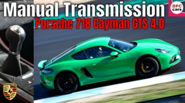 Manual Transmission Porsche 718 Cayman GTS 4.0 Driven By Mark Webber