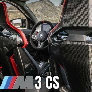 New 2024 BMW M3 CS Interior Cabin