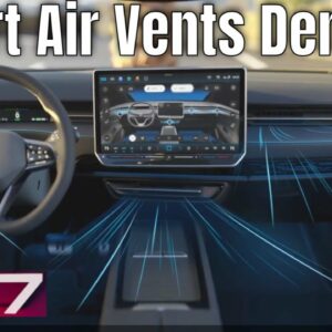 NEW Volkswagen ID.7 Smart Air Vents Demo