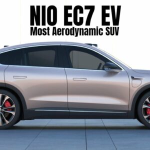 Nio EC7 EV Fron China Debuts As World's Most Aerodynamic SUV