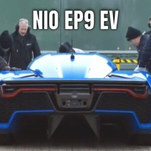 NIO EP9 Electric Hypercar Testing