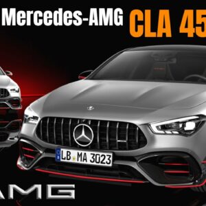 First Look at 2023 Mercedes AMG CLA 45 S 4MATIC+ Facelift Exterior and Interior