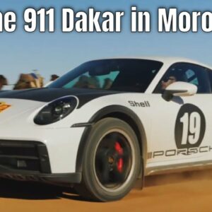 Porsche 911 Dakar in Morocco