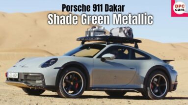 Porsche 911 Dakar in Shade Green Metallic
