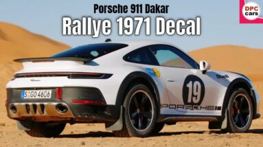 Porsche 911 Dakar Rallye 1971 Decal