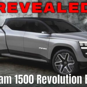 Ram 1500 Revolution BEV Concept Revealed