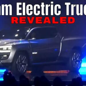 Ram 1500 Revolution Electric Truck Concept CES 2023