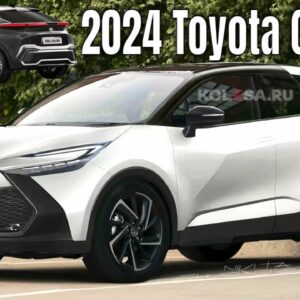 Rendered 2024 Toyota C-HR Inspired by Prologue Concept