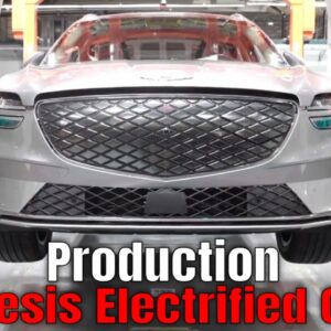 2023 Genesis Electrified GV70 Production Factory