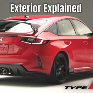 2023 Honda Civic Type R Exterior Explained