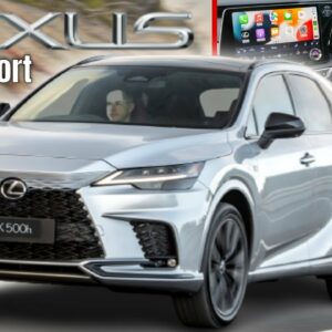2023 Lexus RX 500h FSport Performance Australian Spec
