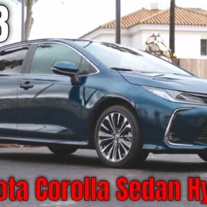 2023 Toyota Corolla Sedan Hybrid