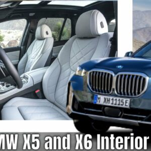 2024 BMW X5 and X6 Interior Cabin