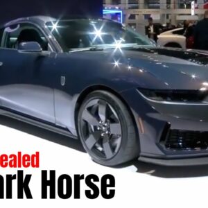 2024 Ford Mustang Dark Horse Revealed at Chicago