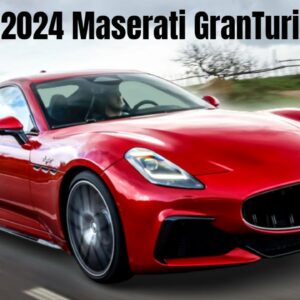 2024 Maserati GranTurismo Electric Folgore, Trofeo, and Modena Driving