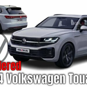 2024 Volkswagen Touareg Rendered