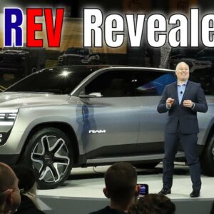 Electric Ram 1500 REV Revealed at Chicago