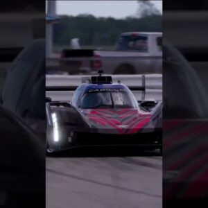Exhaust Sound Cadillac V LMDh Race Car