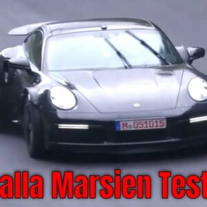 Gemballa Marsien Test Mule based on the Porsche 911 Testing
