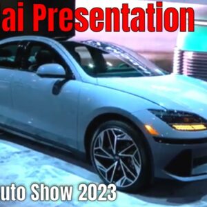 Hyundai Presentation at Chicago Auto Show 2023