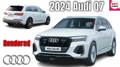 New 2024 Audi Q7 Rendered