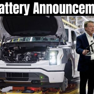 New Michigan Battery Production Plant Ford Battery Announcement