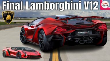 2023 Lamborghini Invencible And Autentica One Offs Debut As Pure V12 Final Cars