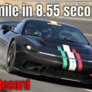 Pininfarina Battista Sets New 1/4-Mile and 1/8-Mile World Records