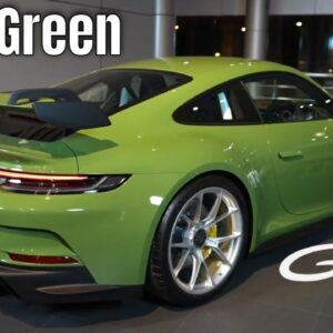 Porsche 911 992 GT3 Clubsport Package in Olive Green Custom Color