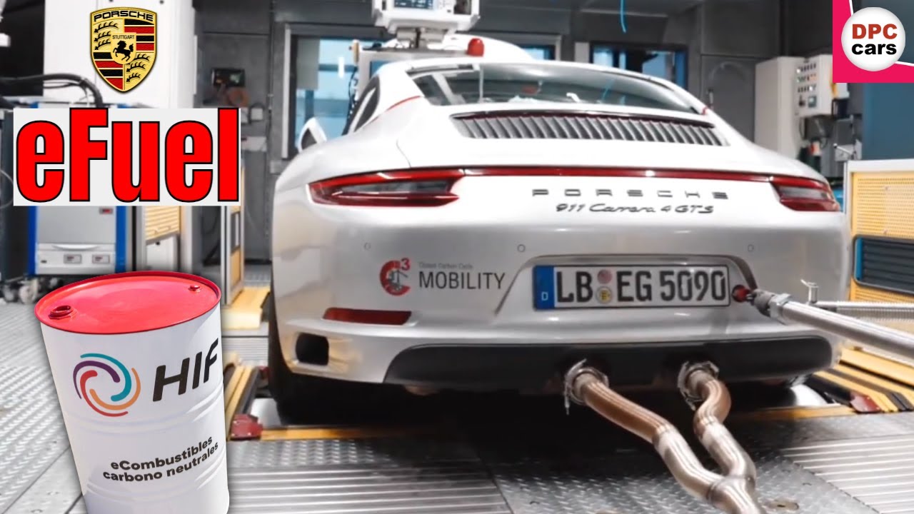 Porsche 911 Being Filled With Efuel