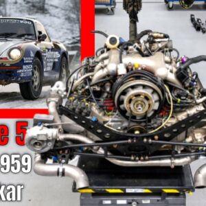 Porsche 959 Paris Dakar Mechanical Parts Restoration Episode 5