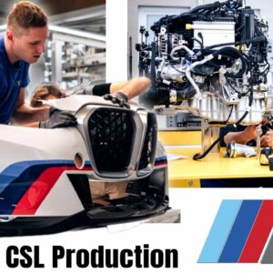 Production BMW 3.0 CSL at plant Dingolfing Germany