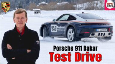 Walter Röhrl 2023 Porsche 911 Dakar Test Drive