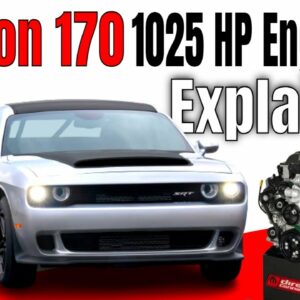 2023 Dodge Challenger SRT Demon 170 1025 Horsepower Engine Explained