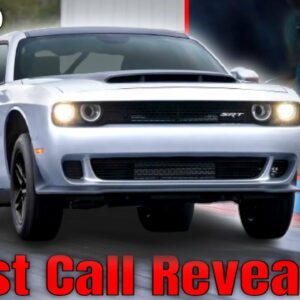 2023 Dodge Challenger SRT Demon 170 Revealed and Explained