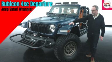 2023 Easter Jeep Safari Wrangler Rubicon 4xe Departure Concept
