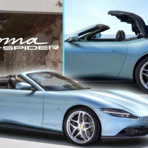 2023 Ferrari Roma Spider Debuts With 612 Horsepower