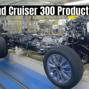 2023 Land Cruiser 300 Production in Japan