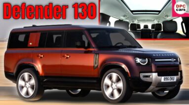 2023 Land Rover Defender 130 in Sedona Red Color