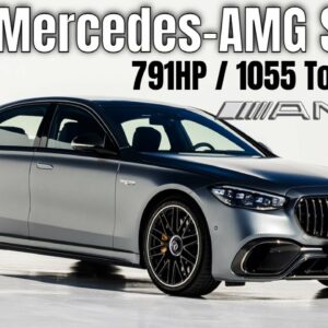 2023 Mercedes AMG S63 With 791HP and 1055 Torque Plug In Hybrid