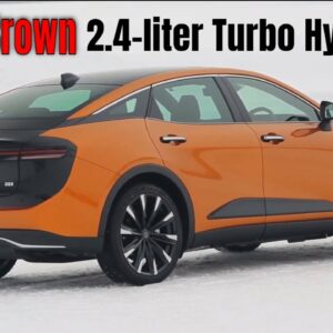2023 Toyota Crown 2.4 liter Turbo Hybrid System