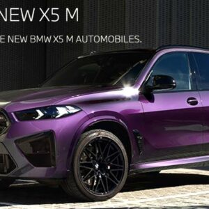2024 BMW X5 M Competition Featuring Individual Colors