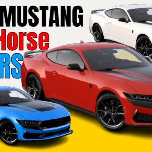2024 Ford Mustang Dark Horse Starting Price and Colors